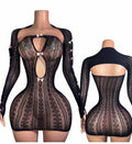Black Two-Piece Dress